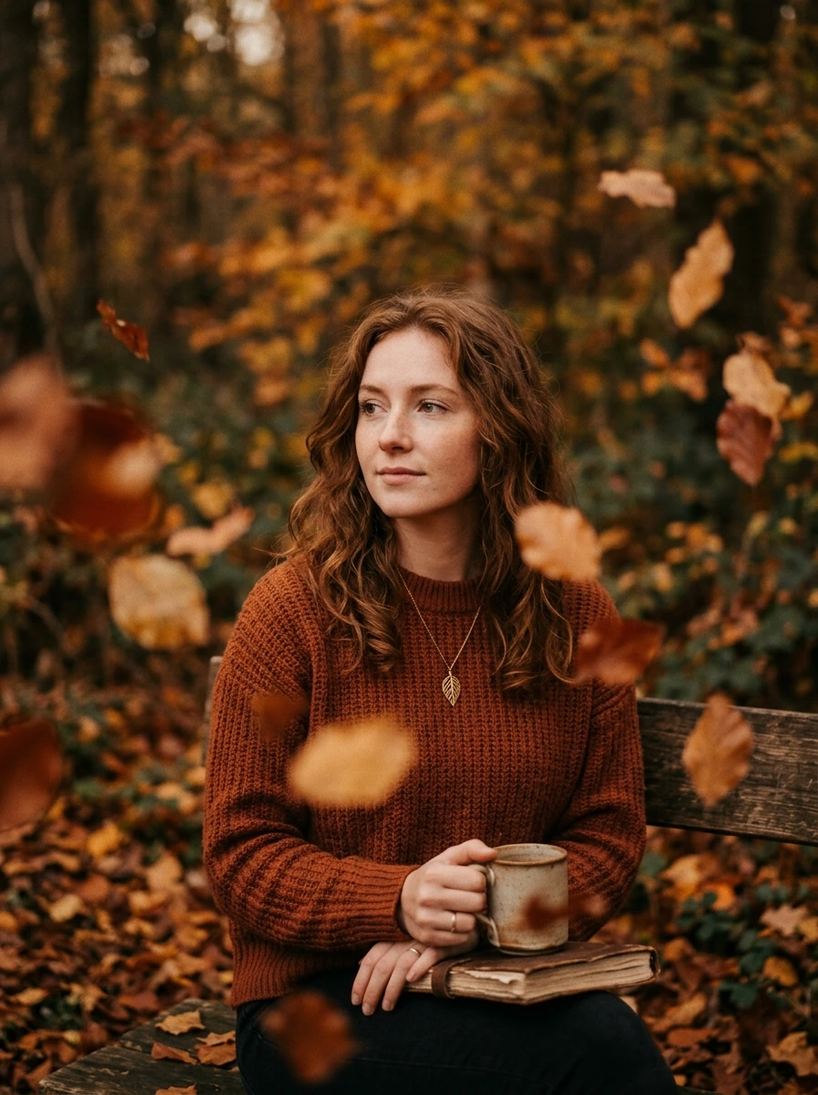 Moody October PFP That Captures Full Autumn Nostalgia