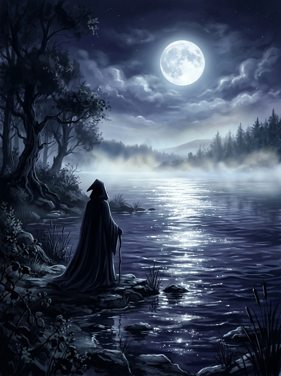 Moonlit Witchy Aesthetic for a Dreamy Nighttime Feed