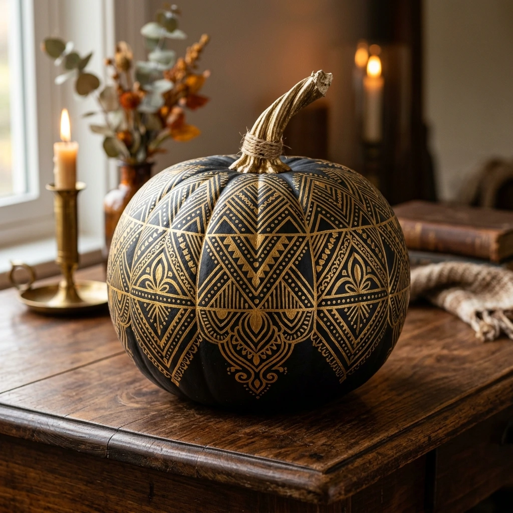 Painted Pumpkin Designs for a Custom Look