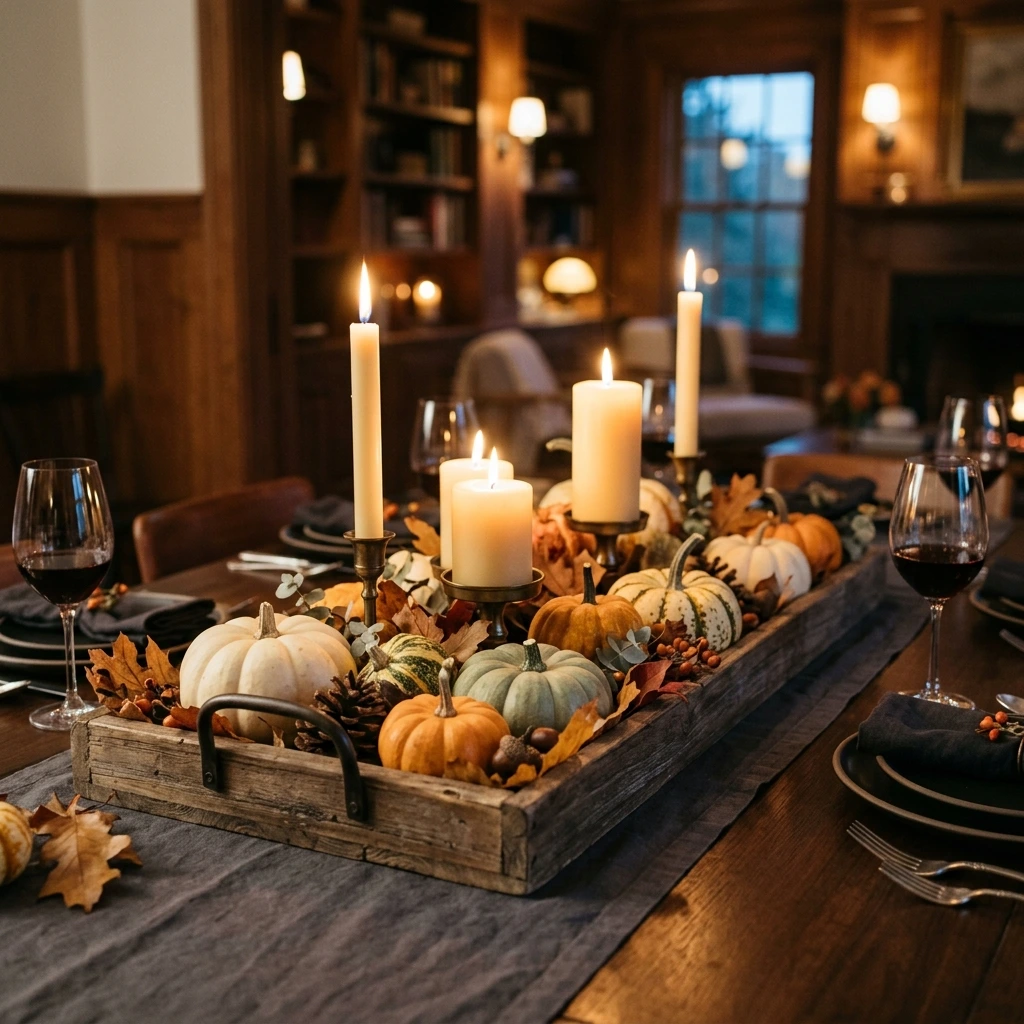 Pumpkin Centerpiece Ideas for the Table
