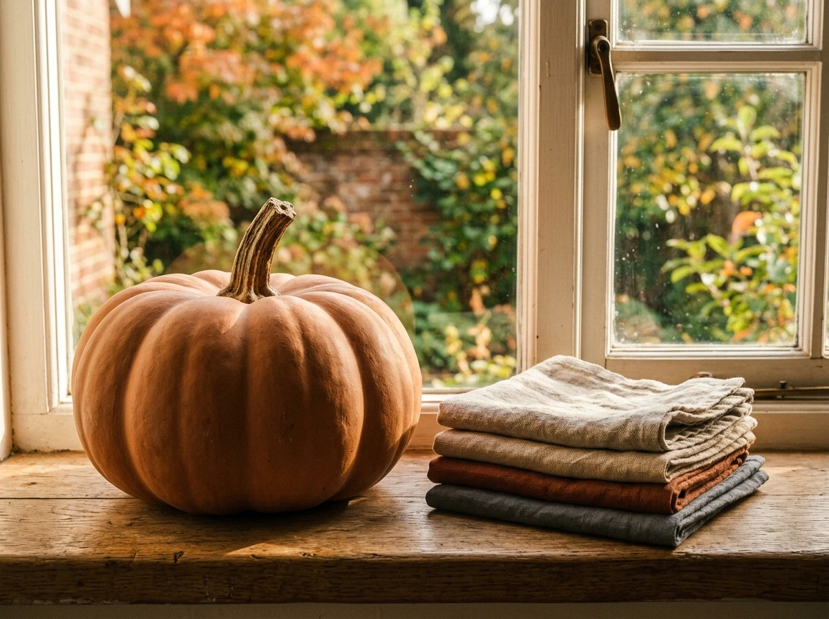 Pumpkin Kitchen Decor Styling