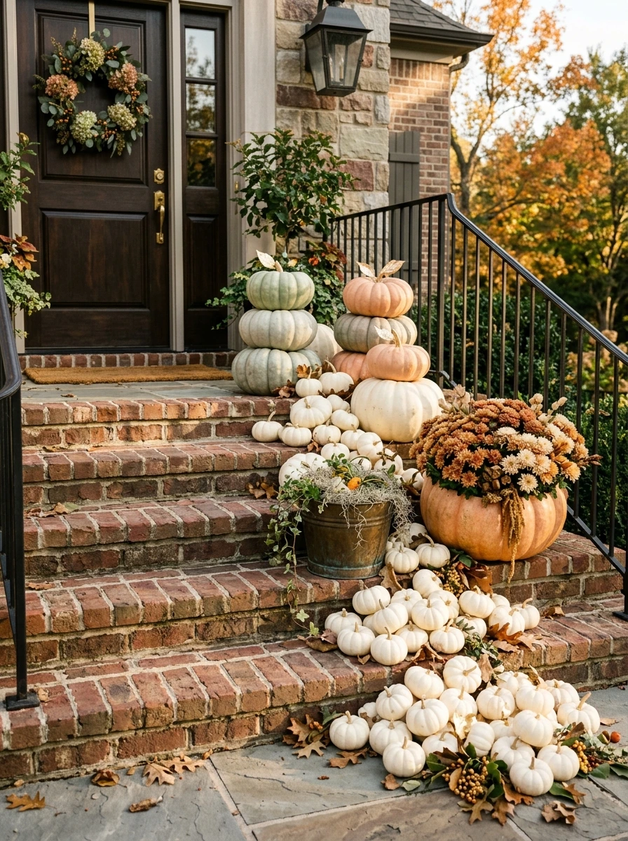 Reimagine the Classic Pumpkin Display