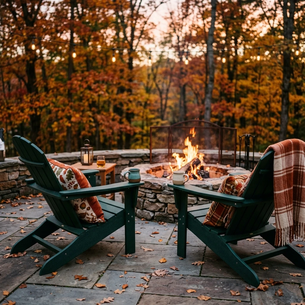 Upgrade Your Outdoor Fall Adirondack Chairs
