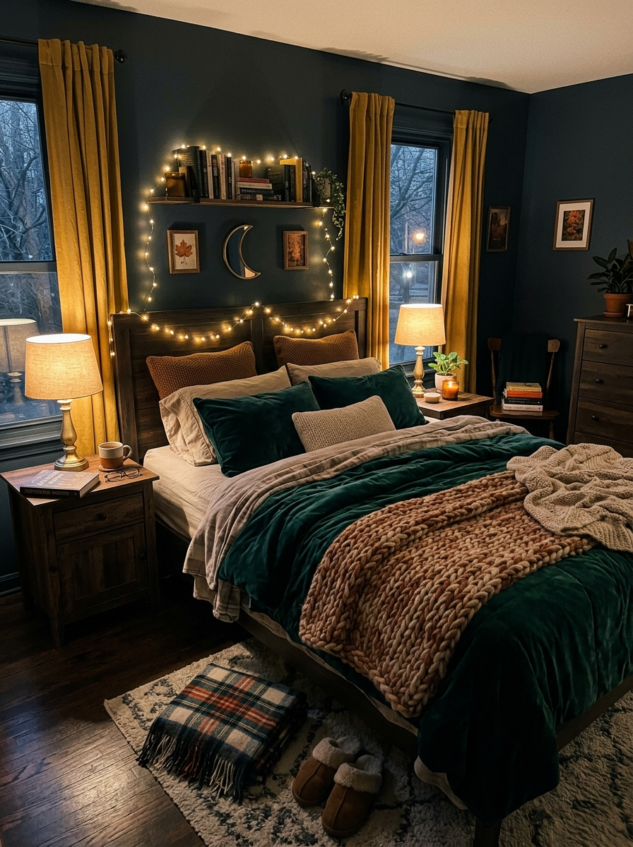 November Bedroom Decor
