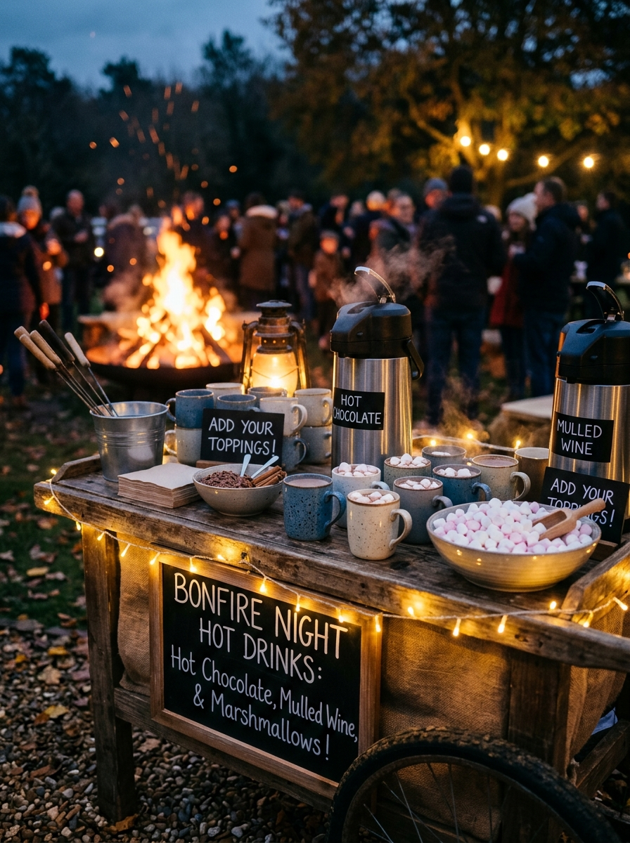 Bonfire Drink Station