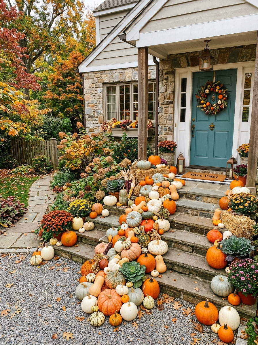 Pumpkin Display Decor