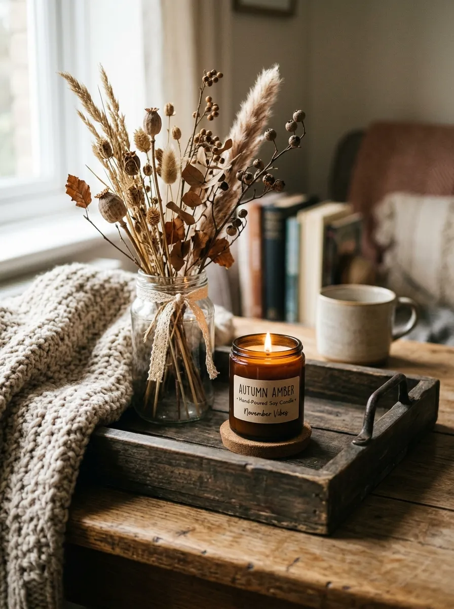 November Home Decor Ideas on a Budget: The $30 November Refresh