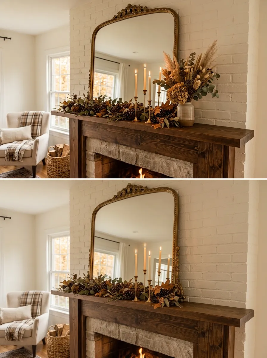 November Mantel Decor: The Styling Sequence That Works Week by Week