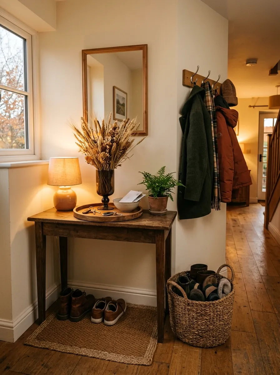 The November Entryway: The First Impression That Sets the Month