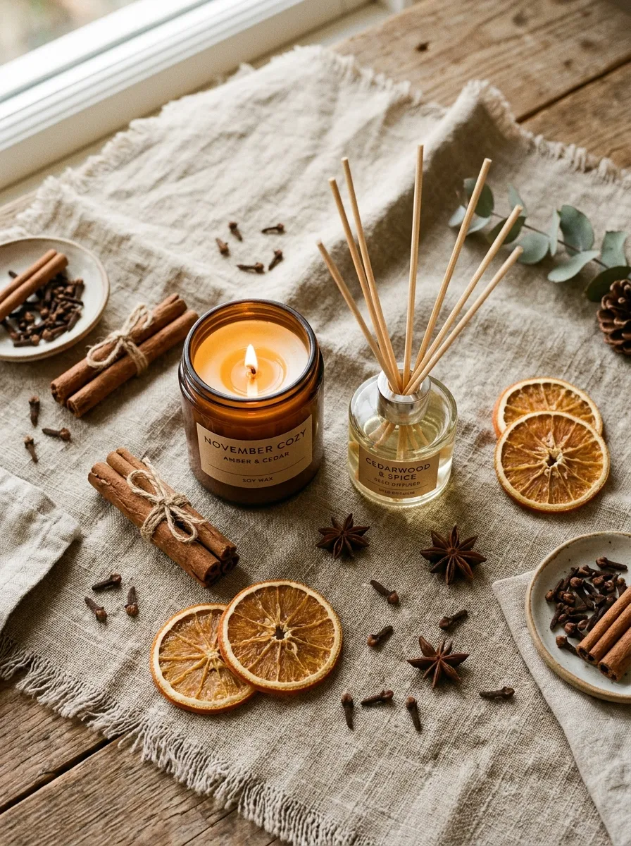 The November Home Fragrance and Candle Guide: A Scent Map for Every Room