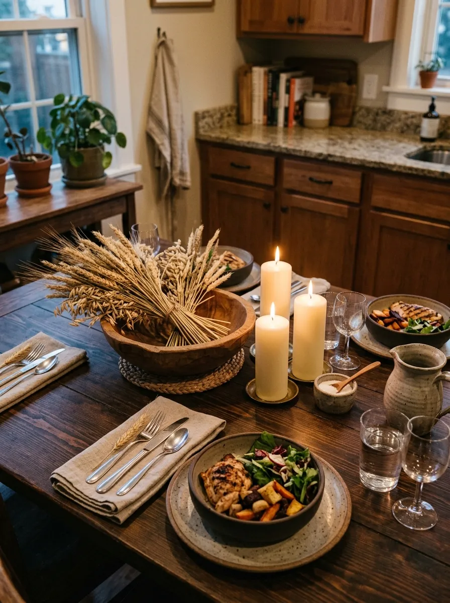 The November Kitchen Table Centerpiece That Earns Its Place