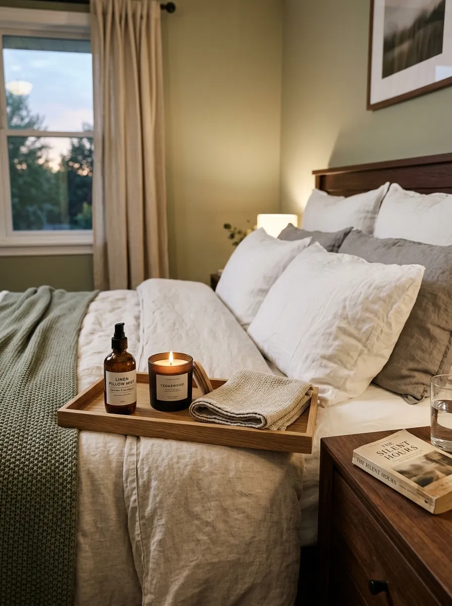 The Scent Ritual That Turns a November Bedroom Into a Retreat